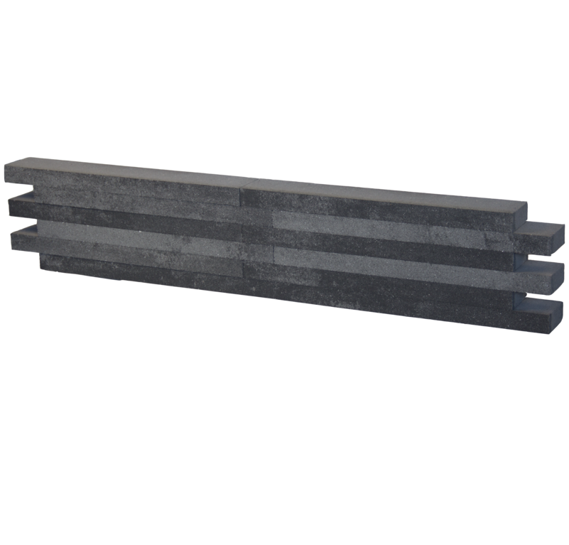 Sierbestrating-limburg-tuinvariant-GeoStylistix 59,5x9,5x4 Shaded Grey