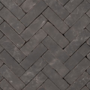 Sierbestrating-limburg-tuinvariant-Eros inktzwart onbezand strengpers 20x6,5x6 getrommeld