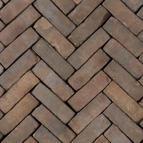 Sierbestrating-limburg-tuinvariant-Gala WS paars blauw onbezand vormbak 20x6,5x8 getrommeld