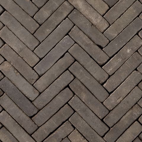 Sierbestrating-limburg-tuinvariant-Incana WS bruin zwart onbezand vormbak 20x5x8 getrommeld