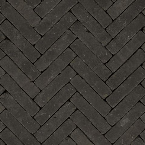 Sierbestrating-limburg-tuinvariant-Nero zwart bezand vormbak 20x5x8 getrommeld