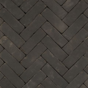 Sierbestrating-limburg-tuinvariant-Nero zwart bezand vormbak 20x6,5x8 getrommeld