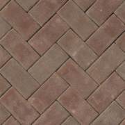 Sierbestrating-limburg-tuinvariant-Ravenna bruin rood bezand vormbak 20x10x7 strak