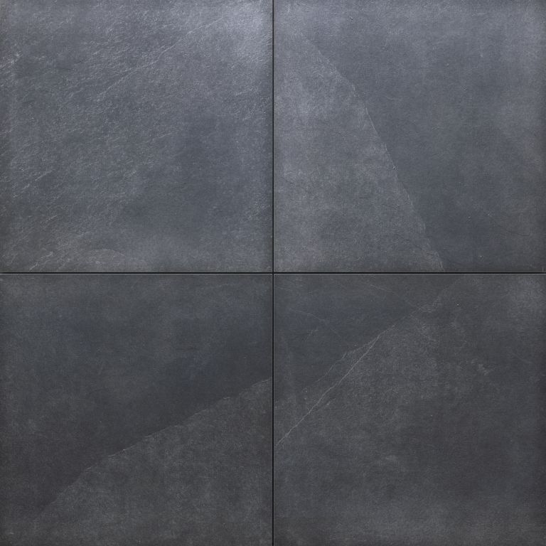 Sierbestrating-limburg-tuinvariant-Keramisch Slate Black TRE 60x60x3 cm