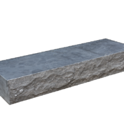 Sierbestrating-limburg-tuinvariant-Traptrede Blue Moon Honed 15x35x100 cm