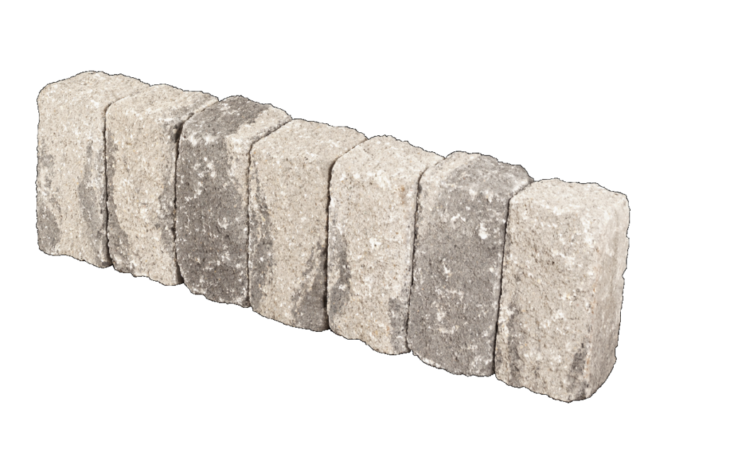 Sierbestrating-limburg-tuinvariant-Palissade Splitton 12x12x25 cm Matterhorn