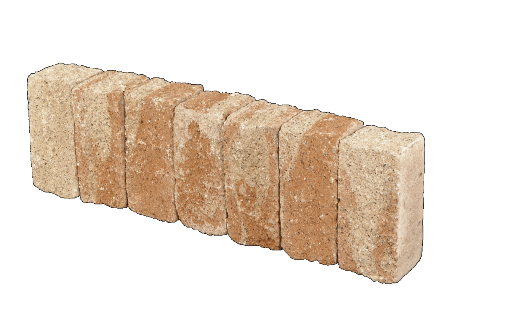 Sierbestrating-limburg-tuinvariant-Palissade Splitton 12x12x25 cm Mont Blanc