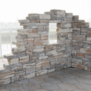 Sierbestrating-limburg-tuinvariant-Combiwall Ruine Kilimanjaro