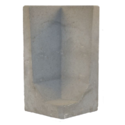 Sierbestrating-limburg-tuinvariant-L-Hoeksteen Grijs 80x40x40cm