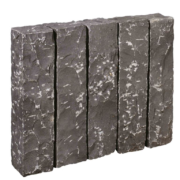 Sierbestrating-limburg-tuinvariant-Palissade Vietnamees basalt  100x12x12 cm