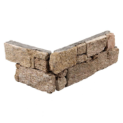 Sierbestrating-limburg-tuinvariant-Stone Panel Rustic Sand Corner piece(40+20)x15x3-4 cm