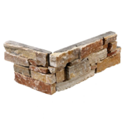 Sierbestrating-limburg-tuinvariant-Stone Panel Rustic Terra Corner piece(40+20)x15x3-4 cm
