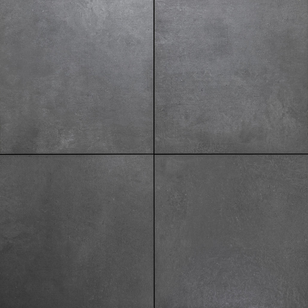 Sierbestrating-limburg-tuinvariant-Keramisch Cemento Antracite 60x60x2 cm