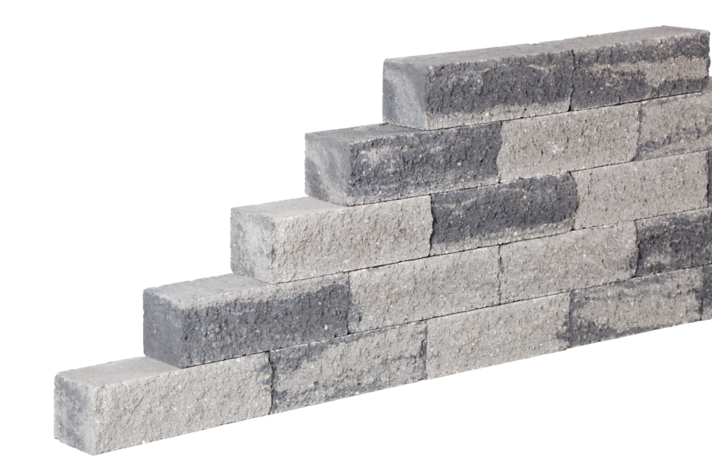 Sierbestrating-limburg-tuinvariant-Combiwall Splitton 30x20x7.5 cm Matterhorn