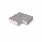 Sierbestrating-limburg-tuinvariant-Schellevis trap hoekstuk 90° (37/15) buiten grijs 60x60 cm