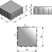 Sierbestrating-limburg-tuinvariant-Seamstone 25x25x10 2/2 Carbon Intense
