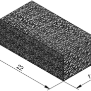Sierbestrating-limburg-tuinvariant-Infiltro Bss 22x11x8 2/2 Zwart Poreus Waterdoorlatend