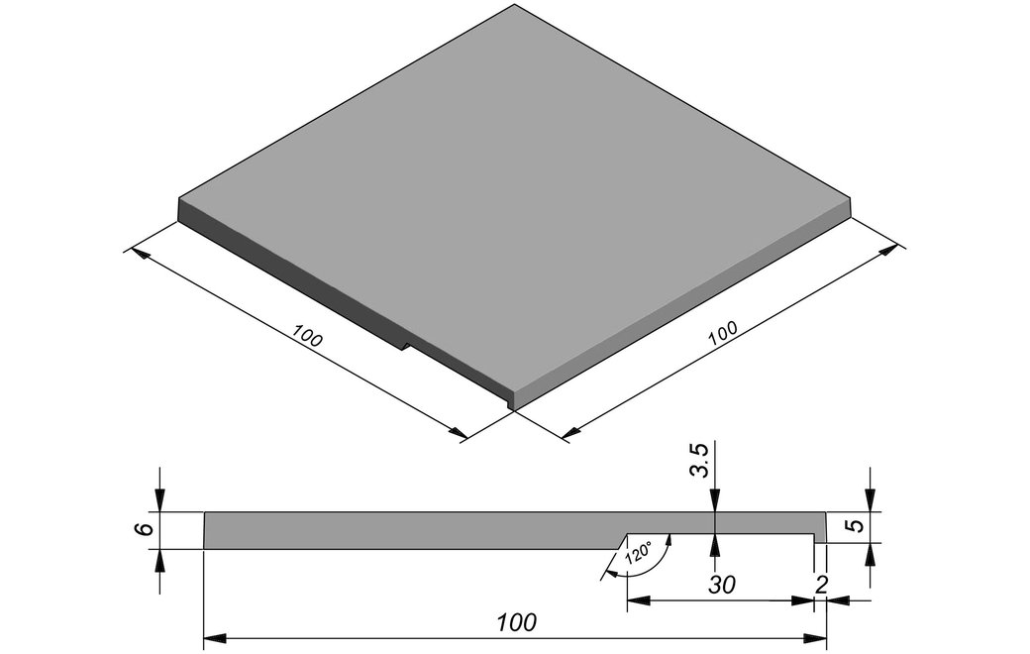 Sierbestrating-limburg-tuinvariant-Megategel Smooth Zwembadrand 100x100x5/6 Cream Velvet