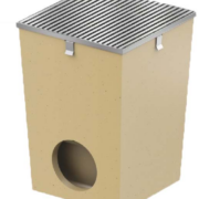 Sierbestrating-limburg-tuinvariant-Afwateringsput +RVS rand +rooster