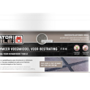 Sierbestrating-limburg-tuinvariant-Gator Tile Sand Antraciet Emmer 2,5kg