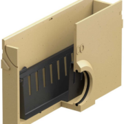 Sierbestrating-limburg-tuinvariant-Euroline vuilvanger +emmer 50cm