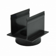 Sierbestrating-limburg-tuinvariant-Aquadrain Connector + Spillway 65/100 mm Koppelstuk met onder uitloop 80 mm