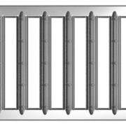 Sierbestrating-limburg-tuinvariant-Sleufrooster RVS 50cm