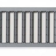 Sierbestrating-limburg-tuinvariant-Sleufrooster verz.staal antraciet 100cm