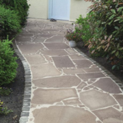 Sierbestrating-limburg-tuinvariant-Porfier Flagstones Normaal 2-5Cm