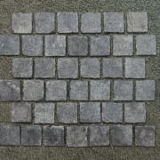 Sierbestrating-limburg-tuinvariant-Kinderkop Pacific Black G693 10/10/8cm