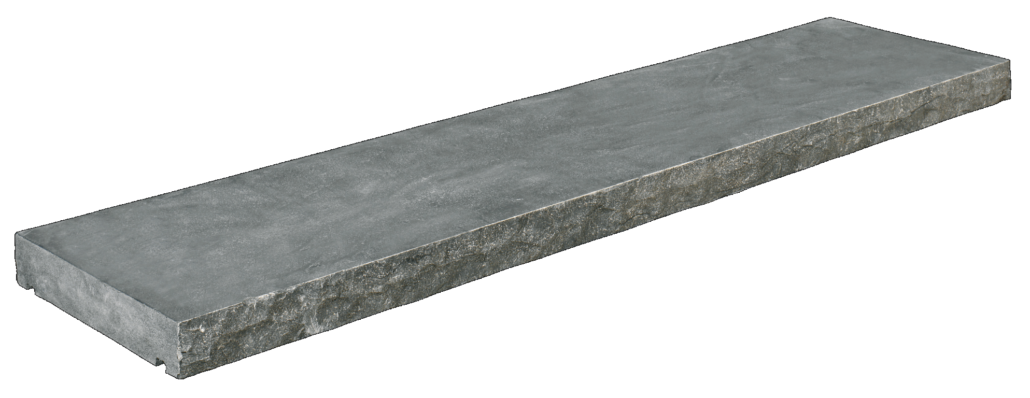 Sierbestrating-limburg-tuinvariant-Afdekplaat Blue Moon Rockface 100x35x4 cm