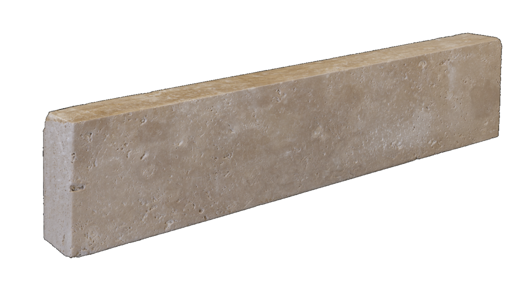 Sierbestrating-limburg-tuinvariant-Beam Travertino Autum Antique 8x25x100 cm