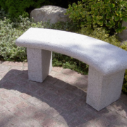 Sierbestrating-limburg-tuinvariant-Gran. Bank Basic Gebogen