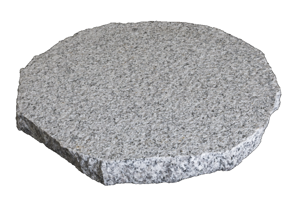 Sierbestrating-limburg-tuinvariant-Staptegel G603 Grijs Piazzo Ø35X3Cm