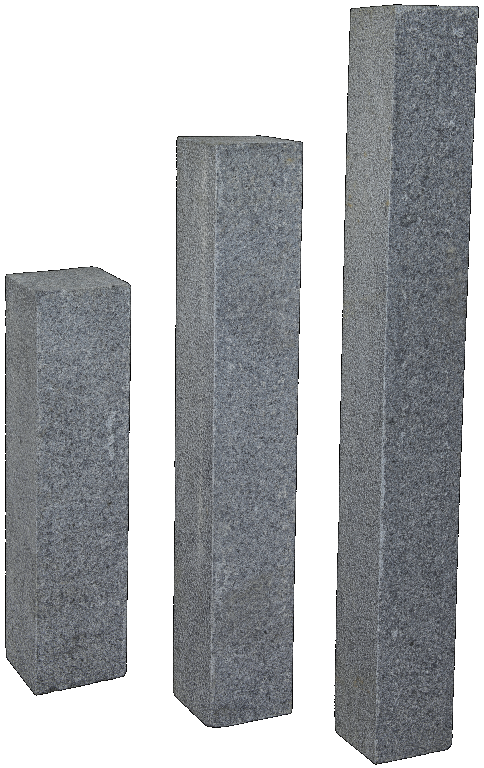 Sierbestrating-limburg-tuinvariant-Palissade Tahiti Blue Piazzo 12x12x100 cm