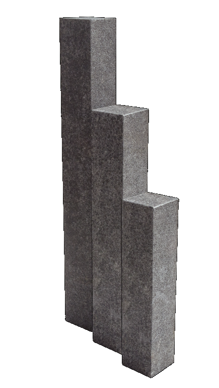 Sierbestrating-limburg-tuinvariant-Palissade Nero Eleganto Piazzo 12x12x100 cm