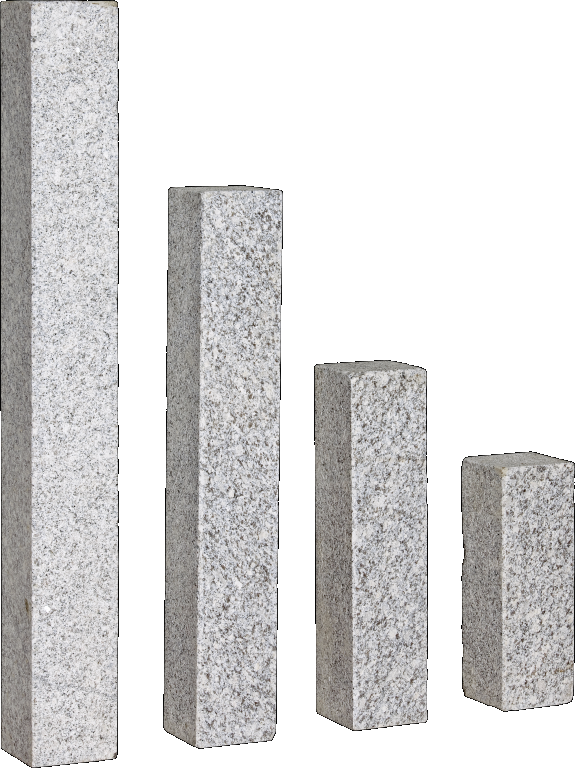 Sierbestrating-limburg-tuinvariant-Palissade G603 Grijs Piazzo 12x12x100 cm