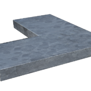 Sierbestrating-limburg-tuinvariant-Hoek Blue Moon Honed Linea 50/25x50x3 cm