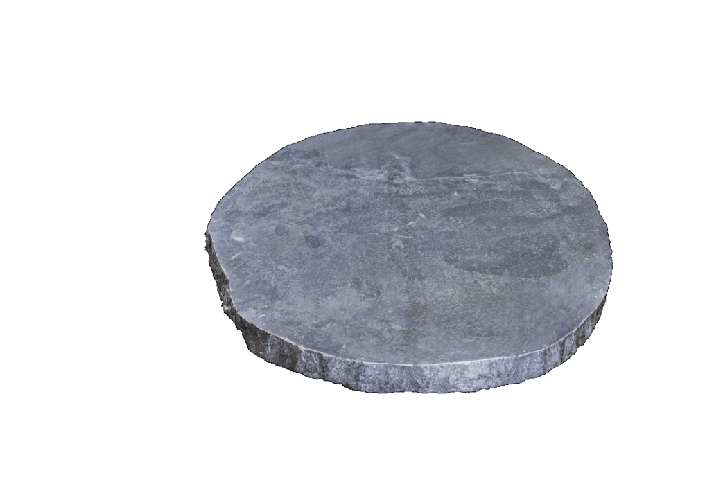 Sierbestrating-limburg-tuinvariant-Staptegel Blue Moon Honed Ø35X3Cm