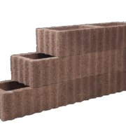 Sierbestrating-limburg-tuinvariant-Rechthoekflor Bruin/Rood 40x60x25 cm