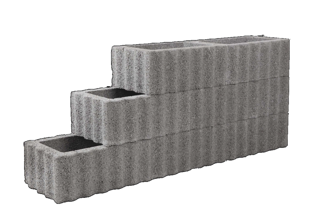 Sierbestrating-limburg-tuinvariant-Rechthoekflor Grijs 40x60x25 cm