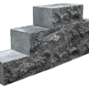 Sierbestrating-limburg-tuinvariant-Castle Rock Pacific Black 40x20x15 cm